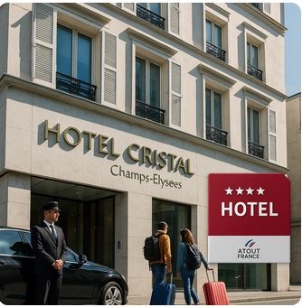 visite et decouverte 27092025 Hôtel Cristal Champs Elysées