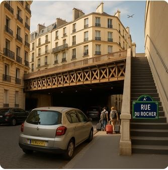 visite et decouverte rue du rocher