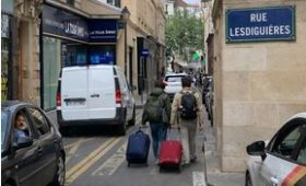 Visite de la rue Lesdiguières