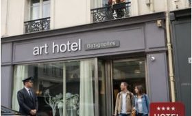 visite et decouverte 04122025 Art Hotel Batignolles