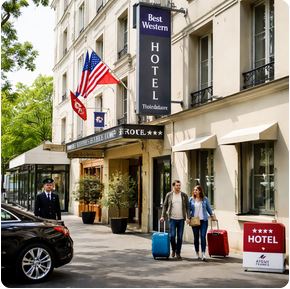 visite et decouverte 17022025 Best Western Au Trocadero