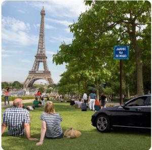 visite et decouverte jardin champ de mars