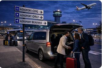 Transfert aéroport tôt le matin ou tard la nuit